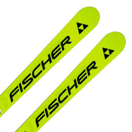 Narty dla dzieci Fischer RC4 Worldcup GS JR 2024 + RC4 Z11 FF
