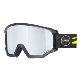 Gogle narciarskie Uvex Athletic CV Black Matt Mirror Silver S2 OTG 2025