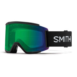 Gogle narciarskie Smith Squad XL Black ChromaPop Everyday Green Mirror S2 + ChromaPop Storm Rose Flash S1 2024