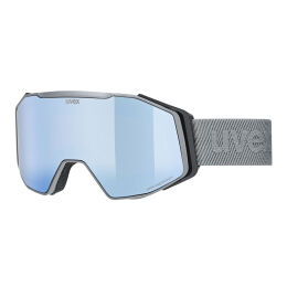 Gogle narciarskie Uvex Gravity FM Rhino Mat Mirror Ice S3 OTG 2025