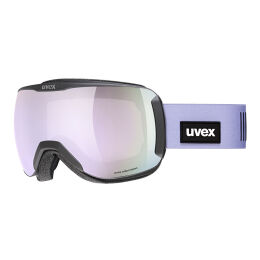 Gogle narciarskie Uvex Downhill 2100 CV Black Mat Mirror Lavender OTG S2 2025