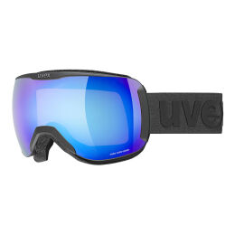 Gogle narciarskie Uvex Downhill 2100 CV Black Mat Mirror Blue OTG S2 2024