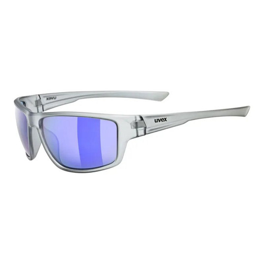 Okulary sportowe Uvex Sportstyle 230 Grey Mirror Blue S3