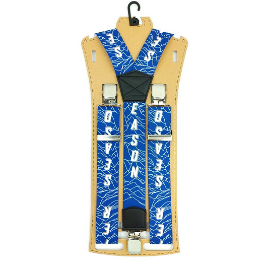 Szelki do spodni narciarskich TopGal Winter Season Blue