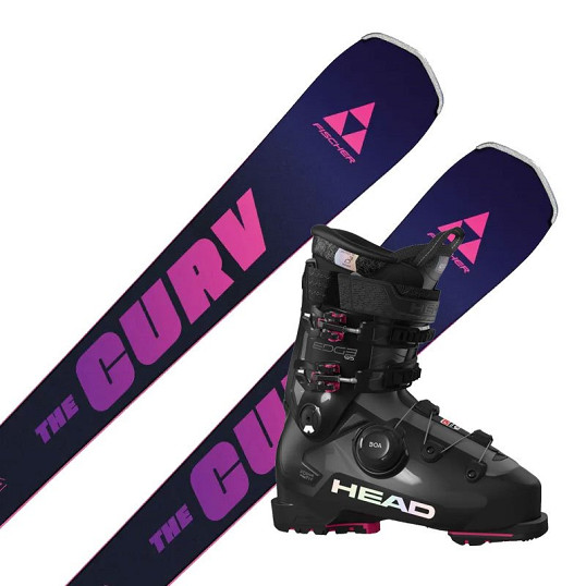 Zestaw zjazdowy Fischer The Curv TI WS + Head Edge 95 W HV Boa 2026