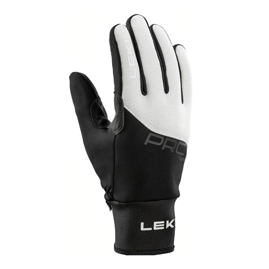 Rękawice narciarskie biegowe Leki PRC ThermoPlus Women Black White 2026