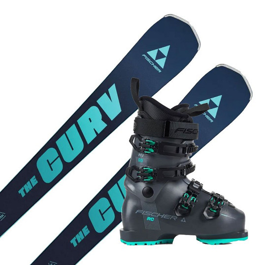 Zestaw zjazdowy Fischer The Curv DTI WS + Fischer RC 95 HV GW 2026