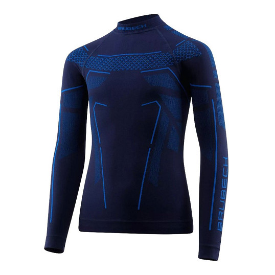 Bluza dziecięca termoaktywna Brubeck Thermo Junior Black Grey 2026