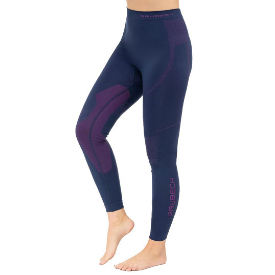 Getry legginsy damskie termoaktywne Brubeck Dry Jeans Fiolet 2026