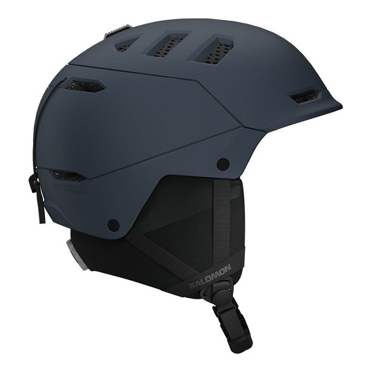 Kask narciarski snowboardowy Salomon Husk Pro Mips Dress Blue 2027