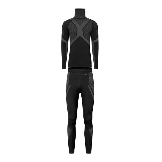 Komplet bielizna męska termoaktywna Viking Fusion Man Set Black 2027