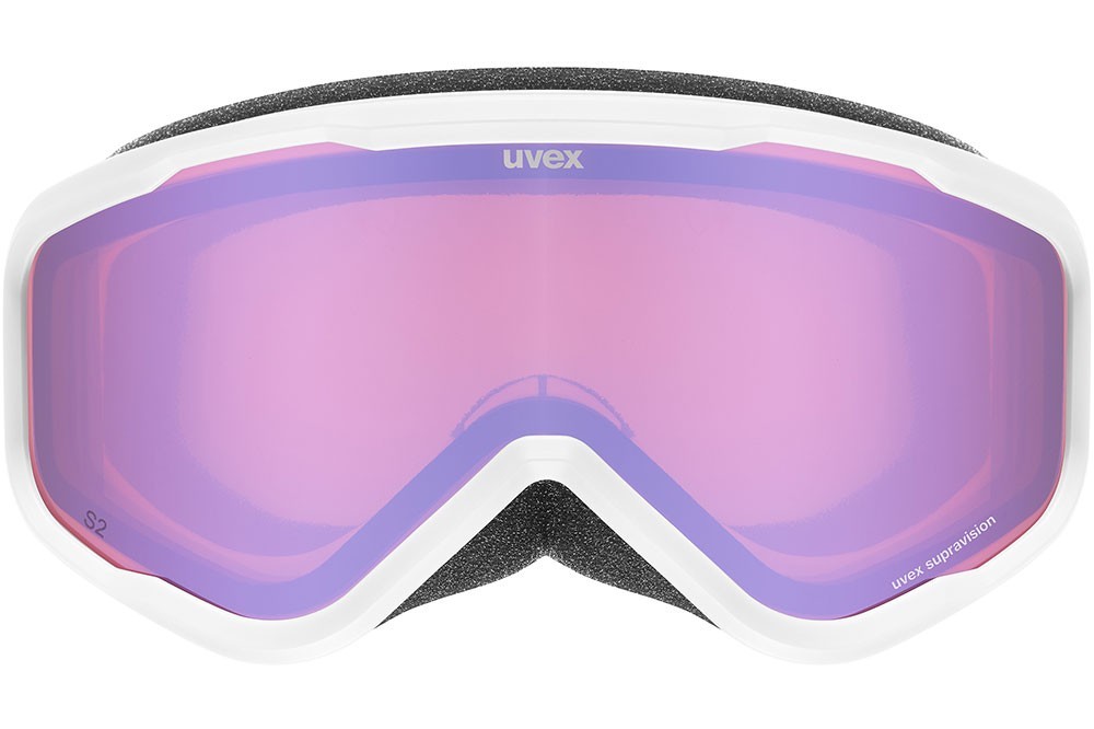 Gogle narciarskie dziecięce Uvex Speedy Nova FM White Matt / Mirror Rose OTG S2 2027