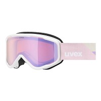 Gogle narciarskie dziecięce Uvex Speedy Nova FM White Matt / Mirror Rose OTG S2 2027