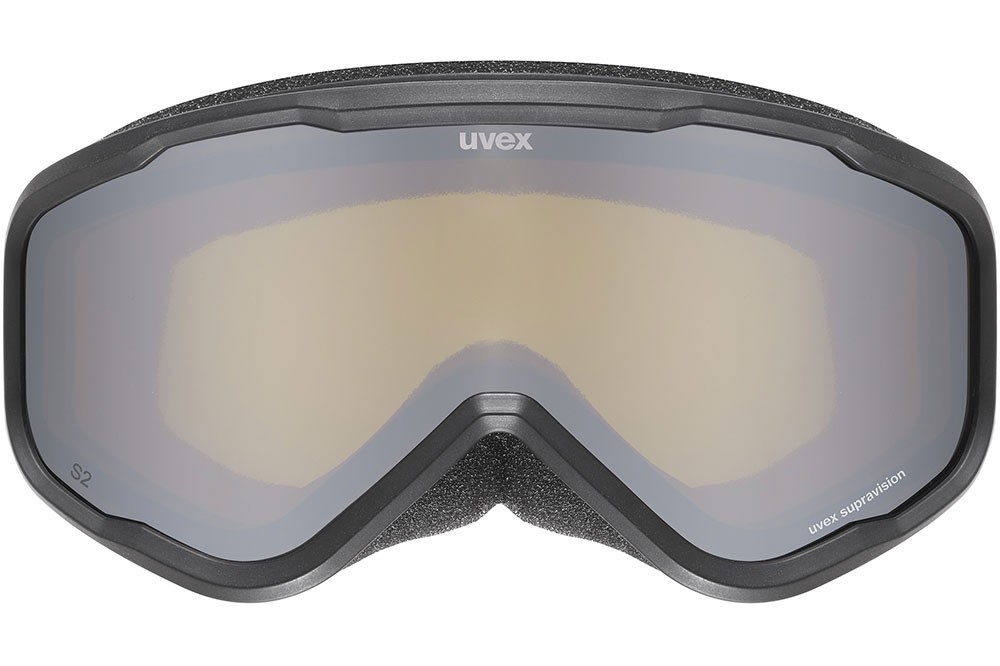Gogle narciarskie dziecięce Uvex Speedy Nova FM Black Matt / Mirror Silver OTG S2 2027