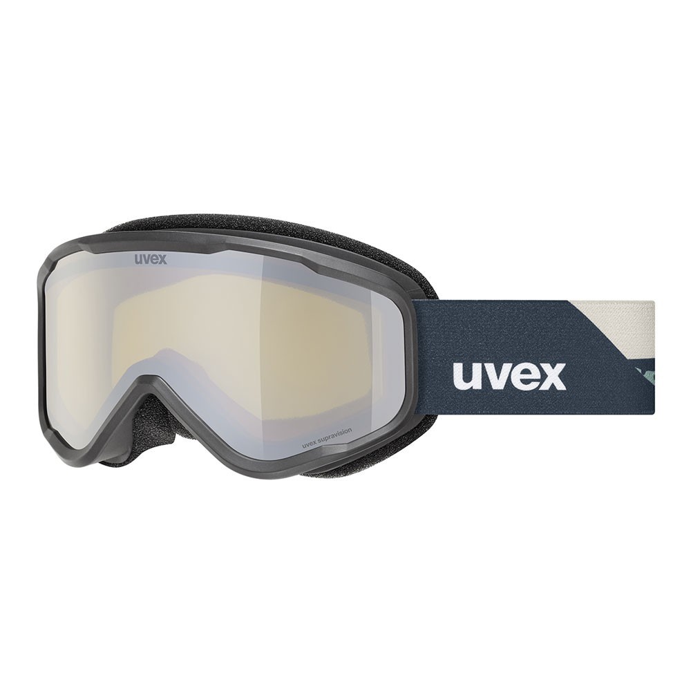 Gogle narciarskie dziecięce Uvex Speedy Nova FM Black Matt / Mirror Silver OTG S2 2027