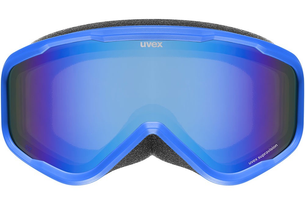 Gogle narciarskie dziecięce Uvex Speedy Nova FM Black Matt / Mirror Blue OTG S2 2027