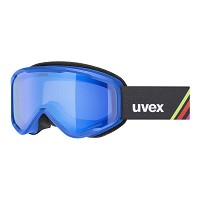 Gogle narciarskie dziecięce Uvex Speedy Nova FM Black Matt / Mirror Blue OTG S2 2027