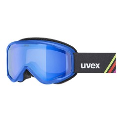 Gogle narciarskie dziecięce Uvex Speedy Nova FM Black Matt / Mirror Blue OTG S2 2027