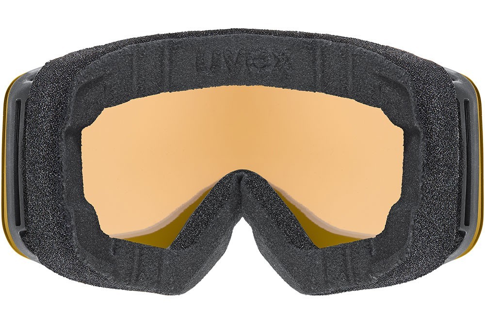 Gogle narciarskie dziecięce Uvex Pwdr FM Black Matt / Mirror Platin OTG S1 2027
