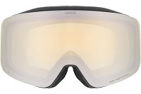 Gogle narciarskie dziecięce Uvex Pwdr FM Black Matt / Mirror Platin OTG S1 2027