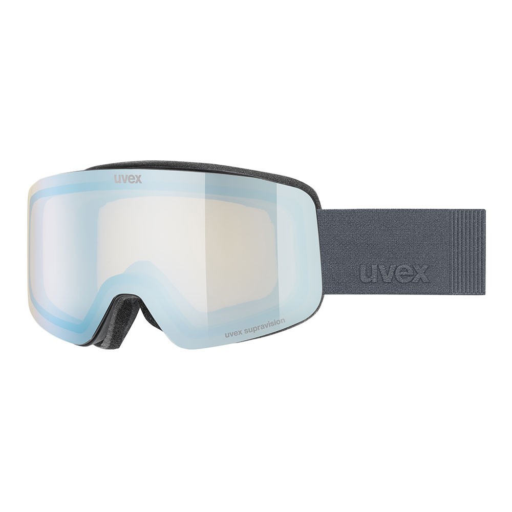 Gogle narciarskie dziecięce Uvex Pwdr FM Black Matt / Mirror Sapphire OTG S1 2027