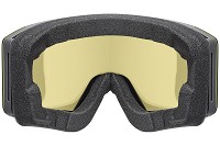 Gogle narciarskie Uvex Ignite FM Black Matt / Mirror Yellowgreen OTG S1 2027