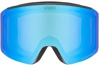 Gogle narciarskie Uvex Ignite FM Black Matt / Mirror Blue OTG S2 2027