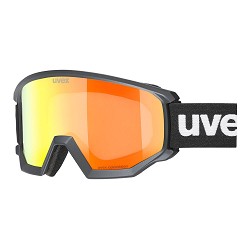 Gogle narciarskie Uvex Athletic CV Race Black Matt / Mirror Orange S2 OTG 2027