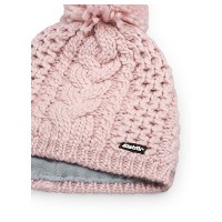 Czapka Eisbar Afra Pompon MU Pink Clay 2027