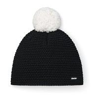 Czapka narciarska Eisbar Jamie Pompon MÜ Black White 2027