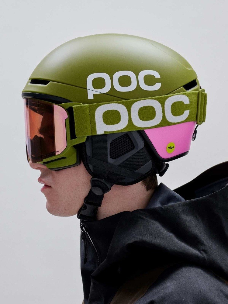 Kask narciarski Poc Obex Contour Olivine Green 2027