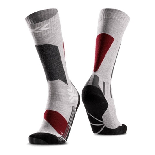 Skarpety narciarskie damskie X-Socks Ski Discover OTC Light Grey 2027