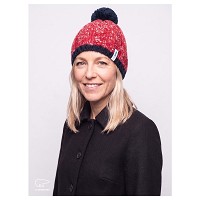 Czapka narciarska Eisbar Klao Pompon MÜ Night - Ketchup Melange 2027