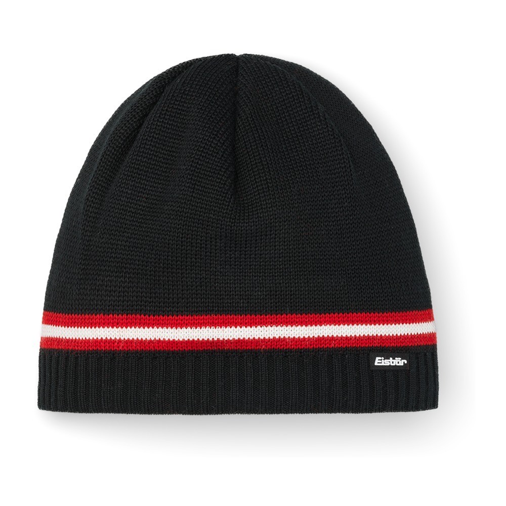 Czapka Eisbar Mountain MU XL Black Red 2027