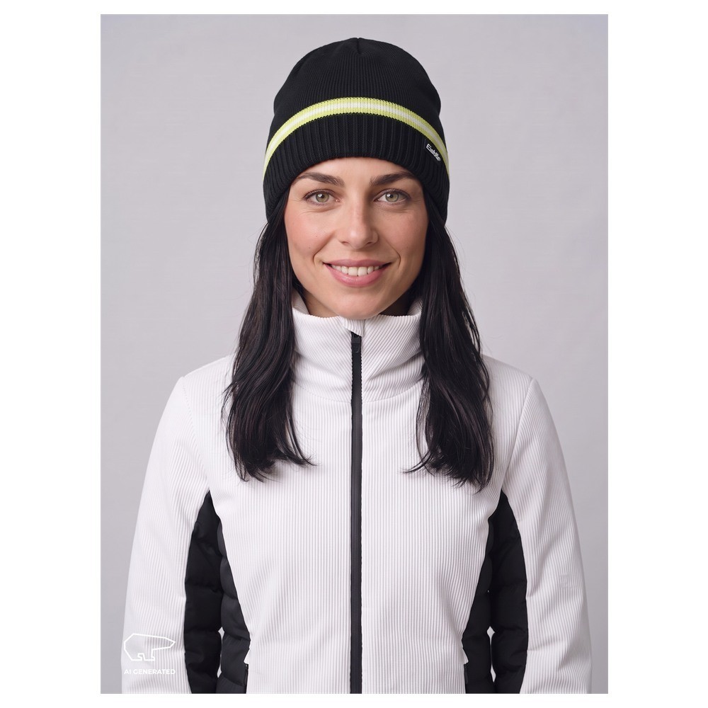 Czapka Eisbar Mountain MÜ XL Black Lemon White 2027