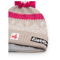 Czapka narciarska Eisbar Norrak Pompon MÜ SA Brushed Silver White Pitti Pink 2027