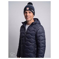Czapka narciarska Eisbar Star Pompon MÜ SA Black Cobalt Grey 2027
