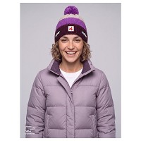 Czapka narciarska Eisbar Star Pompon MÜ SA Night Red Frozen Twilight 2027