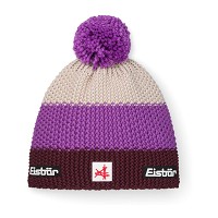 Czapka narciarska Eisbar Star Pompon MÜ SA Night Red Frozen Twilight 2027