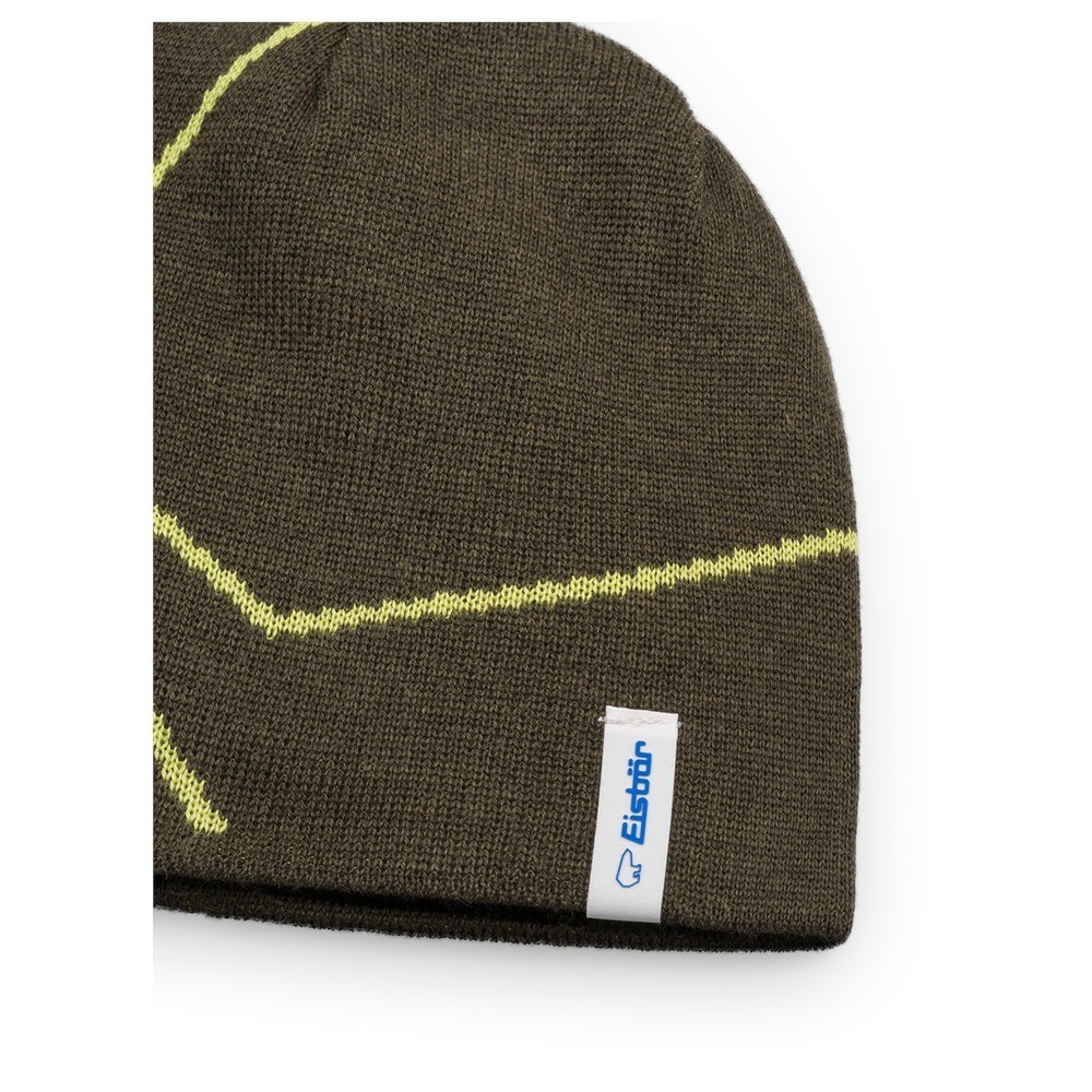 Czapka Eisbar Staka MÜ Outdoor Green Winter Lemon 2027