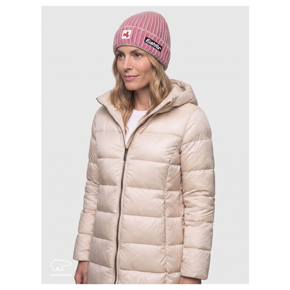 Czapka narciarska Eisbar Sorrak MÜ SA Brushed Silver Pitti Pink 2027