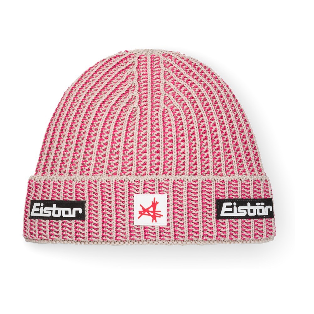 Czapka narciarska Eisbar Sorrak MÜ SA Brushed Silver Pitti Pink 2027