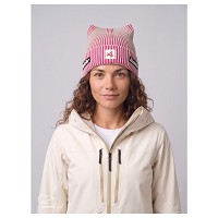 Czapka narciarska Eisbar Sorra MU SA Brushed Silver Pitti Pink 2027