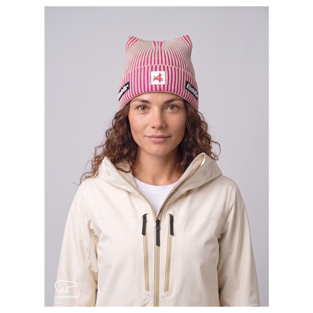 Czapka narciarska Eisbar Sorra MU SA Brushed Silver Pitti Pink 2027