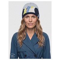 Czapka narciarska Eisbar Saba OS MÜ Night White Winter Lemon Skyway  2027