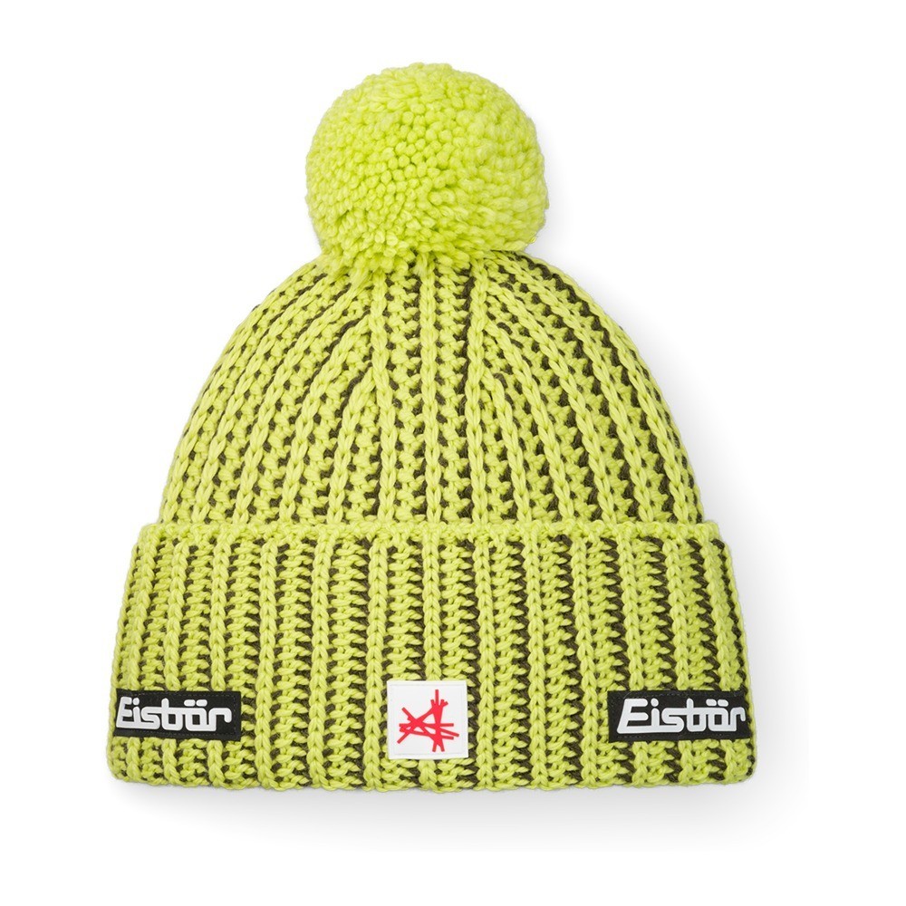 Czapka narciarska Eisbar Ronda Pompon MÜ SA Winter Lemon Outdoor Green 2027