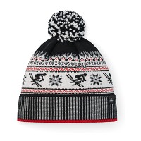 Czapka Eisbar Retroski Pompon Black Red White 2027