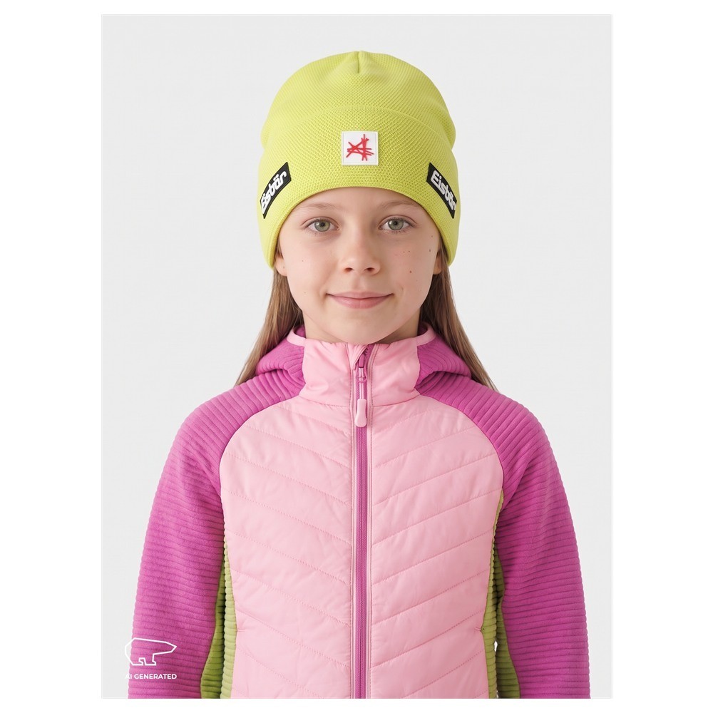Czapka narciarska Eisbar Rai MÜ SA Kids Winter Lemon 55 2027