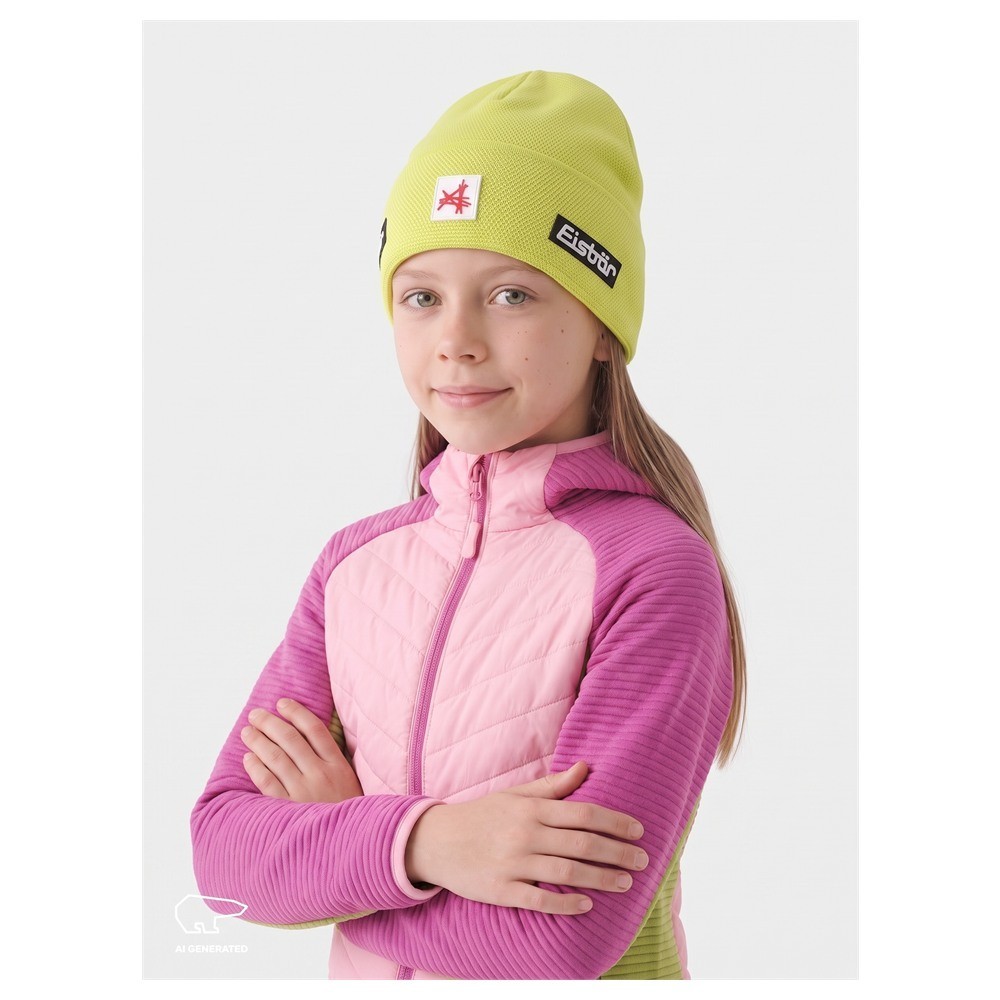 Czapka narciarska Eisbar Rai MÜ SA Kids Winter Lemon 55 2027