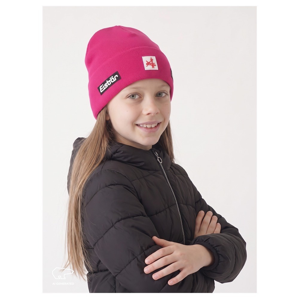 Czapka narciarska Eisbar Rai MÜ SA Kids Pitti Pink 55 2027